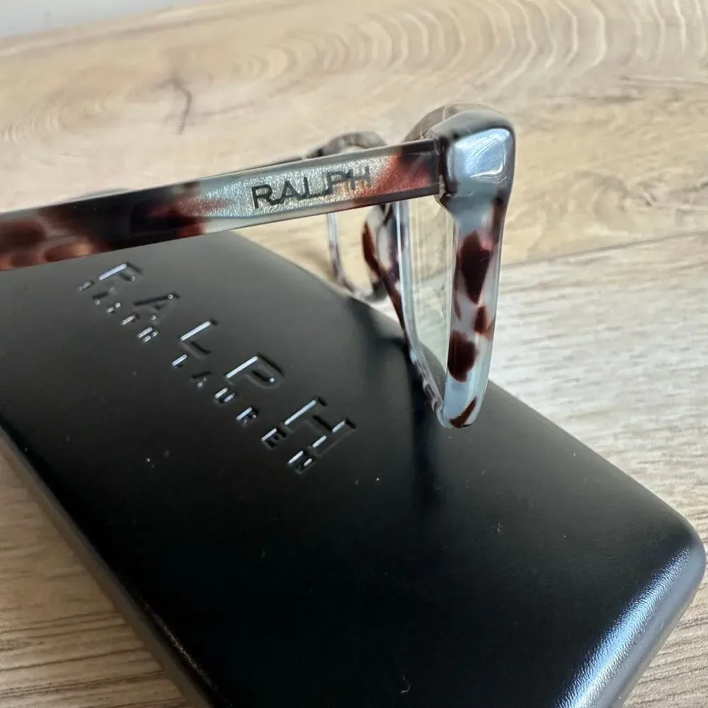 Ralph by Ralph Lauren RA7089 1692 Blue Tortoise Shell eyeglasses with case